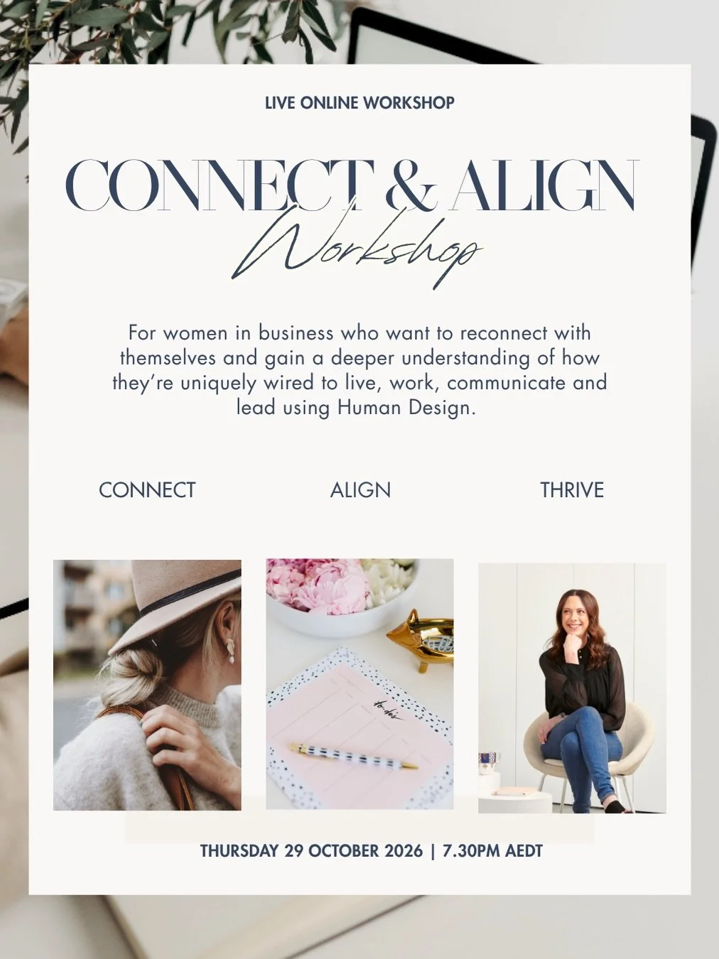 What if you&rsquo;re living, working, leading and running your business against your natural energy flow and how you&rsquo;re uniquely wired to thrive?

You&rsquo;re on a unique path so why follow everyone else and force yourself into strategies that