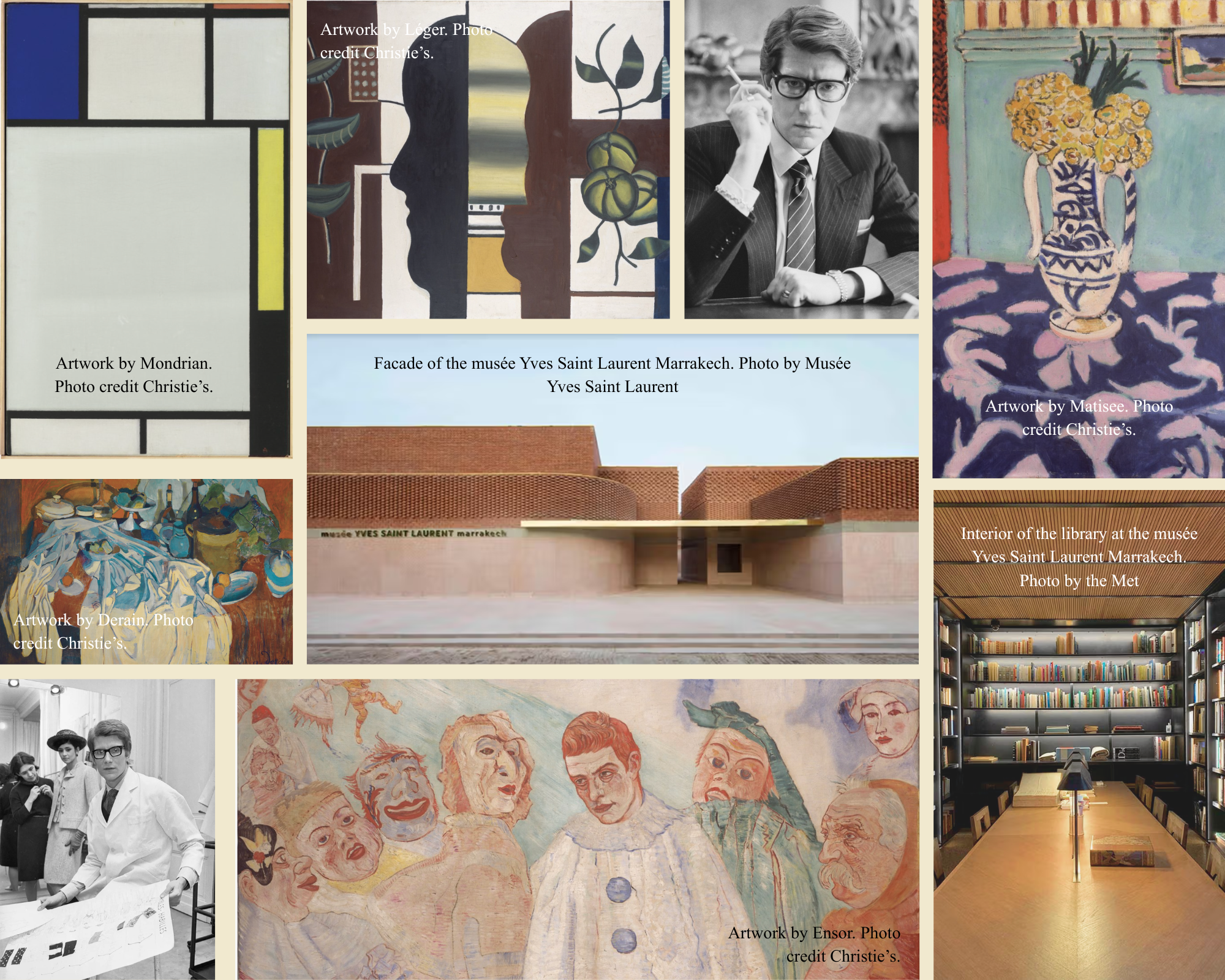 Inside the Art Collections of a Cultural Icon: Yves Saint Laurent