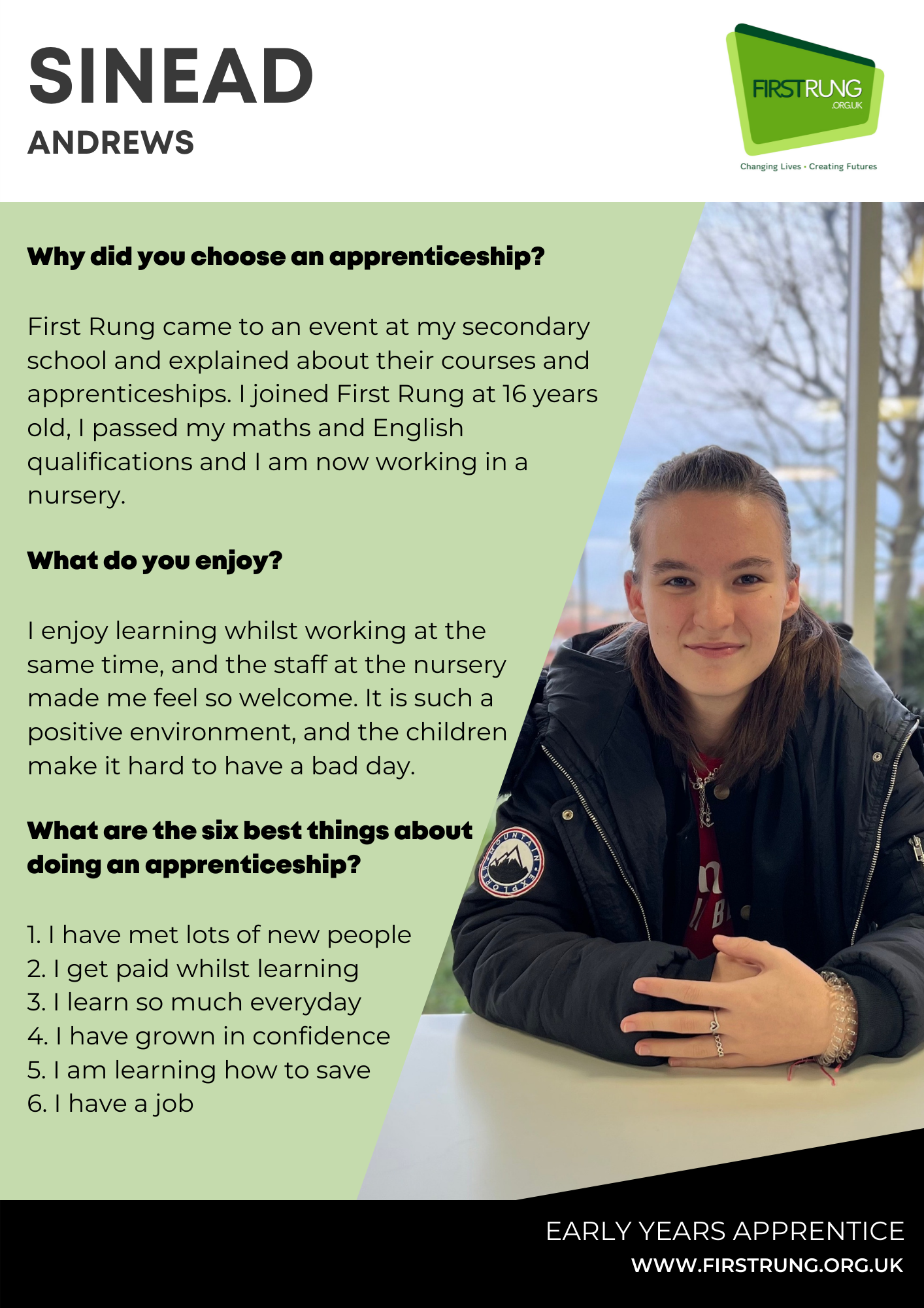 Success Stories — First Rung