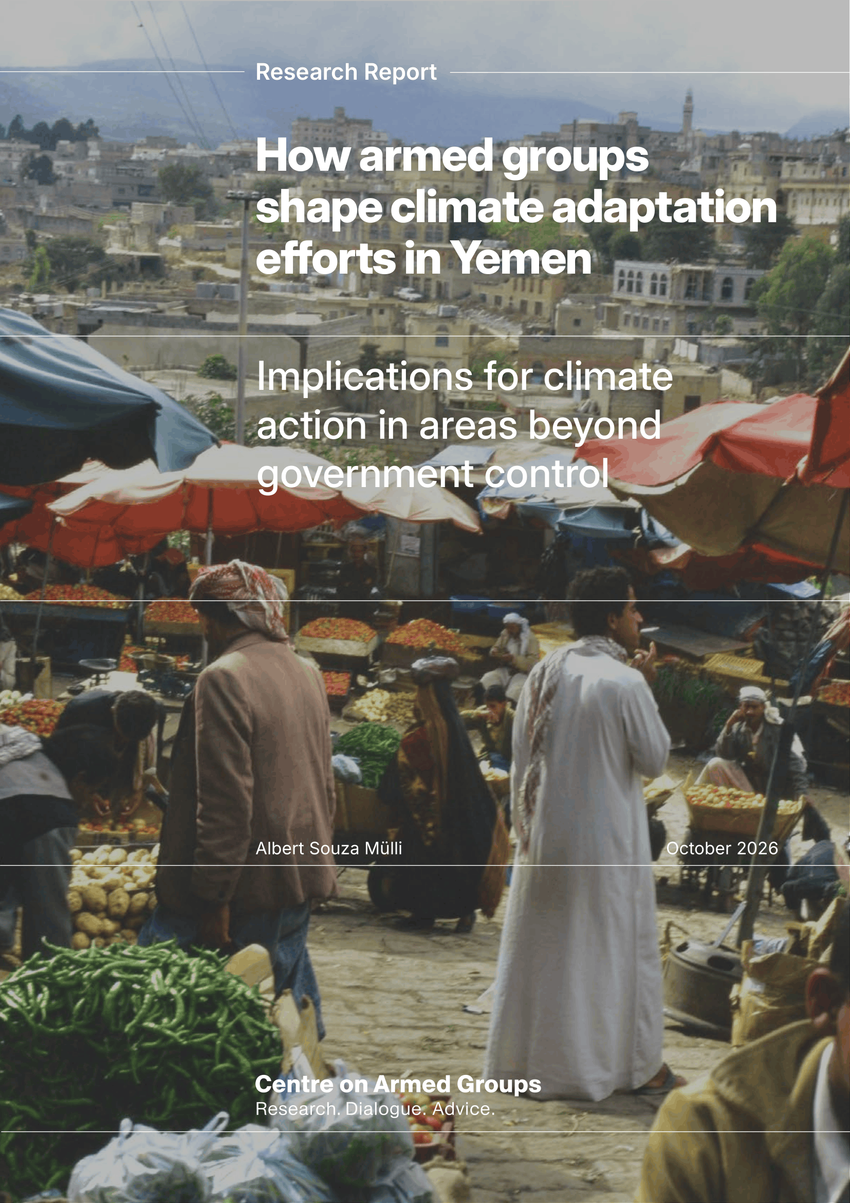 How armed groups shape climate adaptation efforts in Yemen