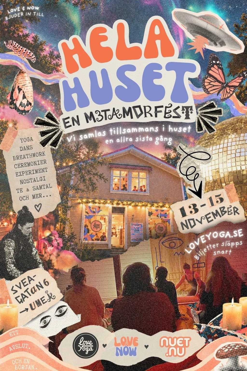 Metamorfest – en sista helg i huset