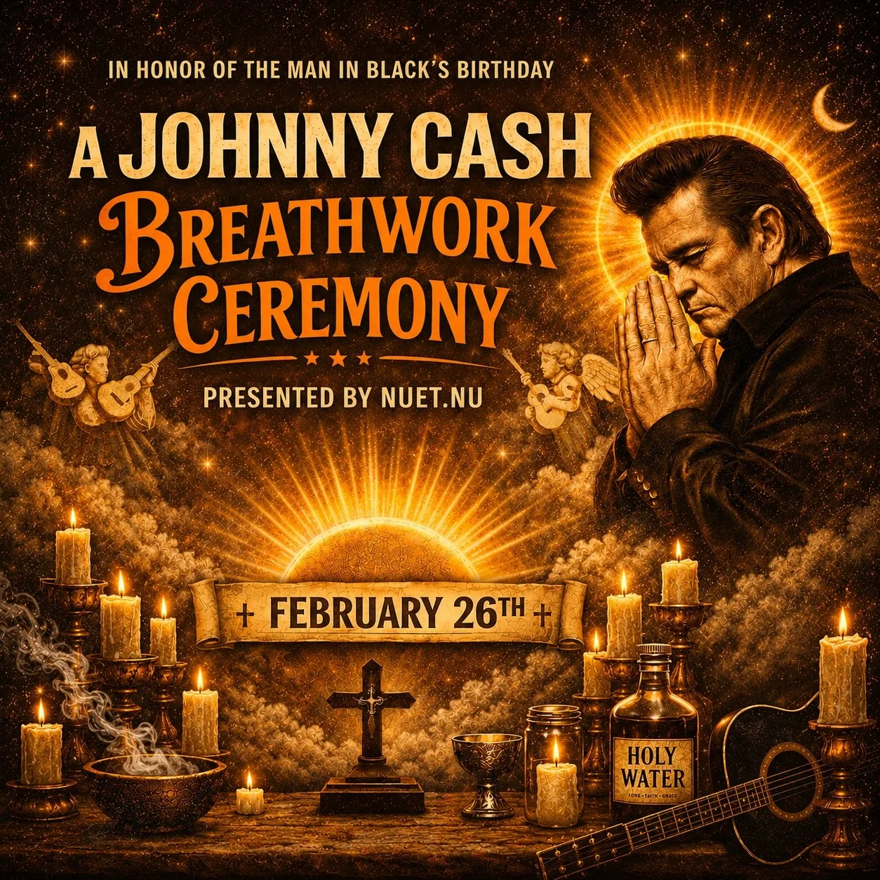 Johnny Cash Breathwork Ceremony