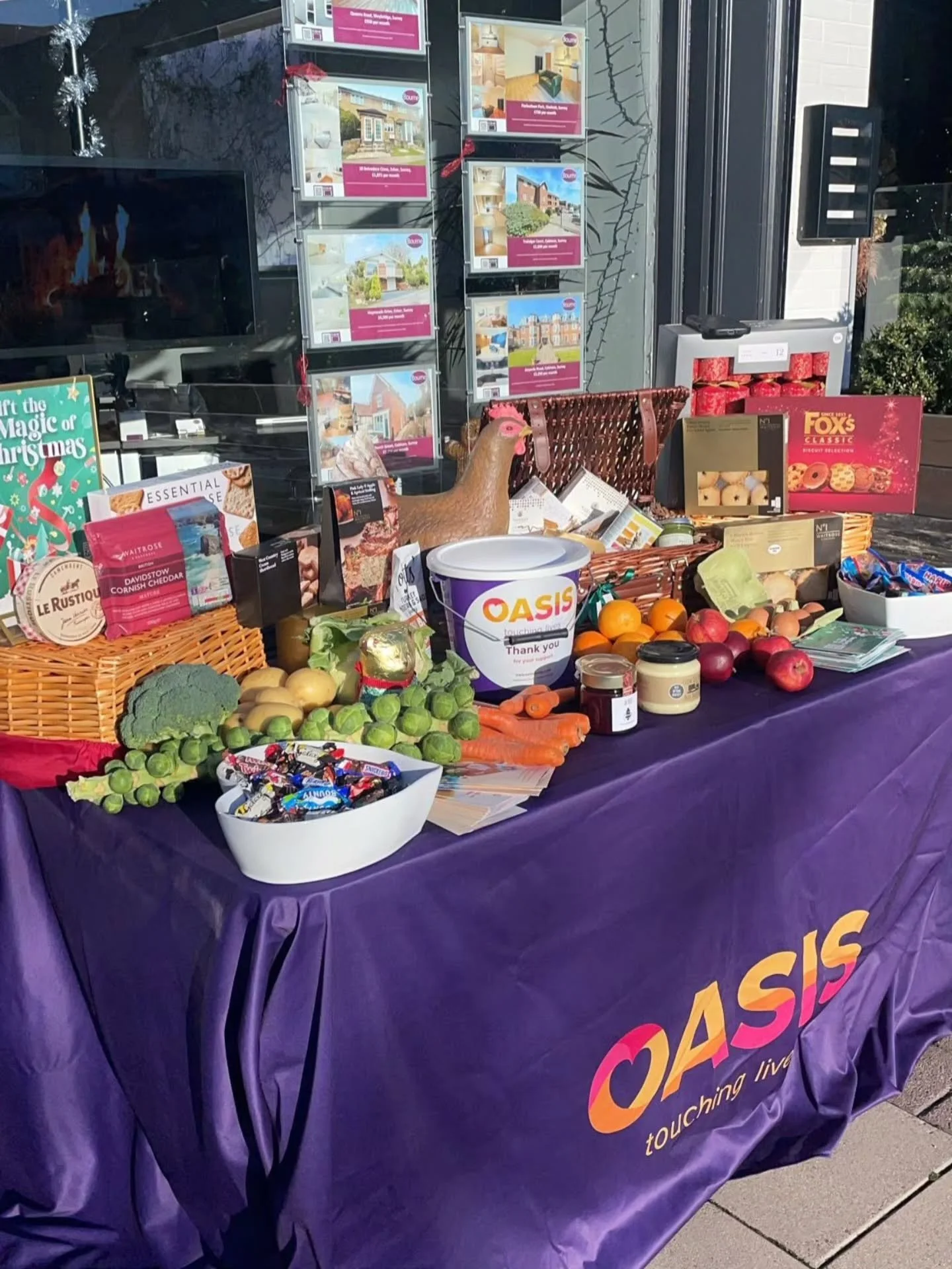 A huge thank you to our wonderful friends and volunteers Kate and Katie for an incredible day fundraising on Cobham High Street yesterday. Thanks to your energy, dedication and big hearts, an amazing &pound;3,650 was raised to support our Christmas f