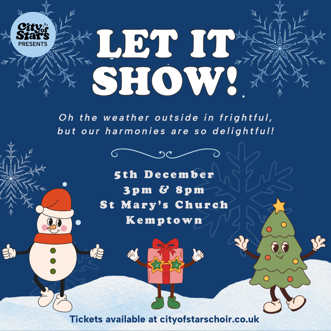 Christmas show poster