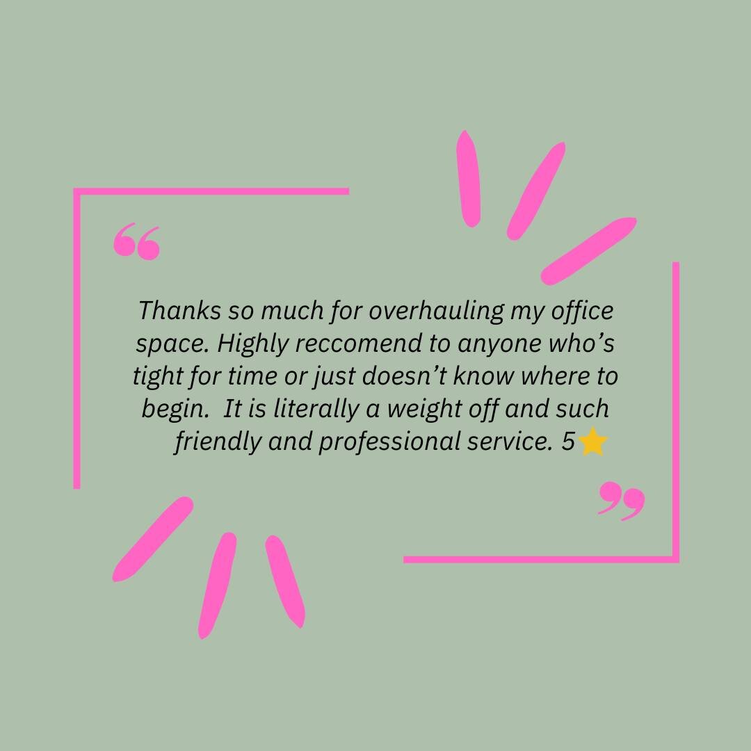 This client was in need of a little help to get her home office organised. It had become one of those tasks that got pushed to the bottom of the list as other things took priority.

A quick call to me and in a couple of hours it was done.  It really 