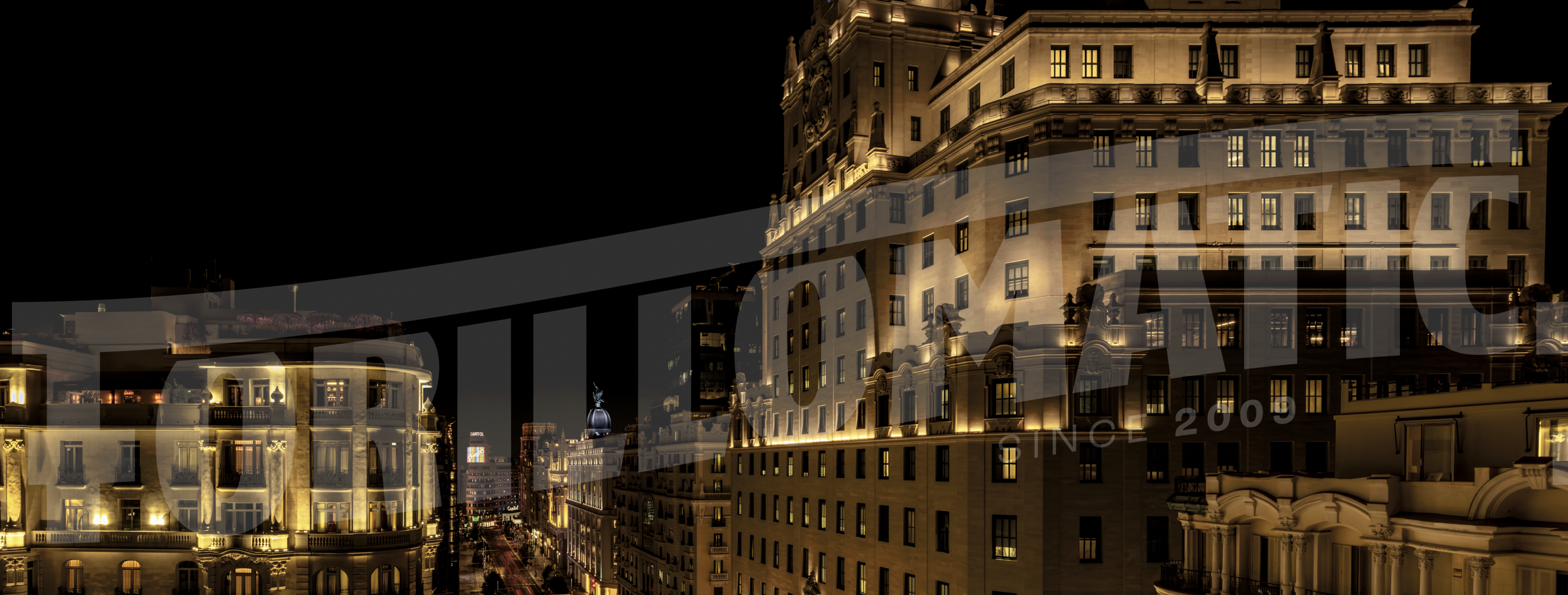 MADRID GRAN VIA NOCHE
