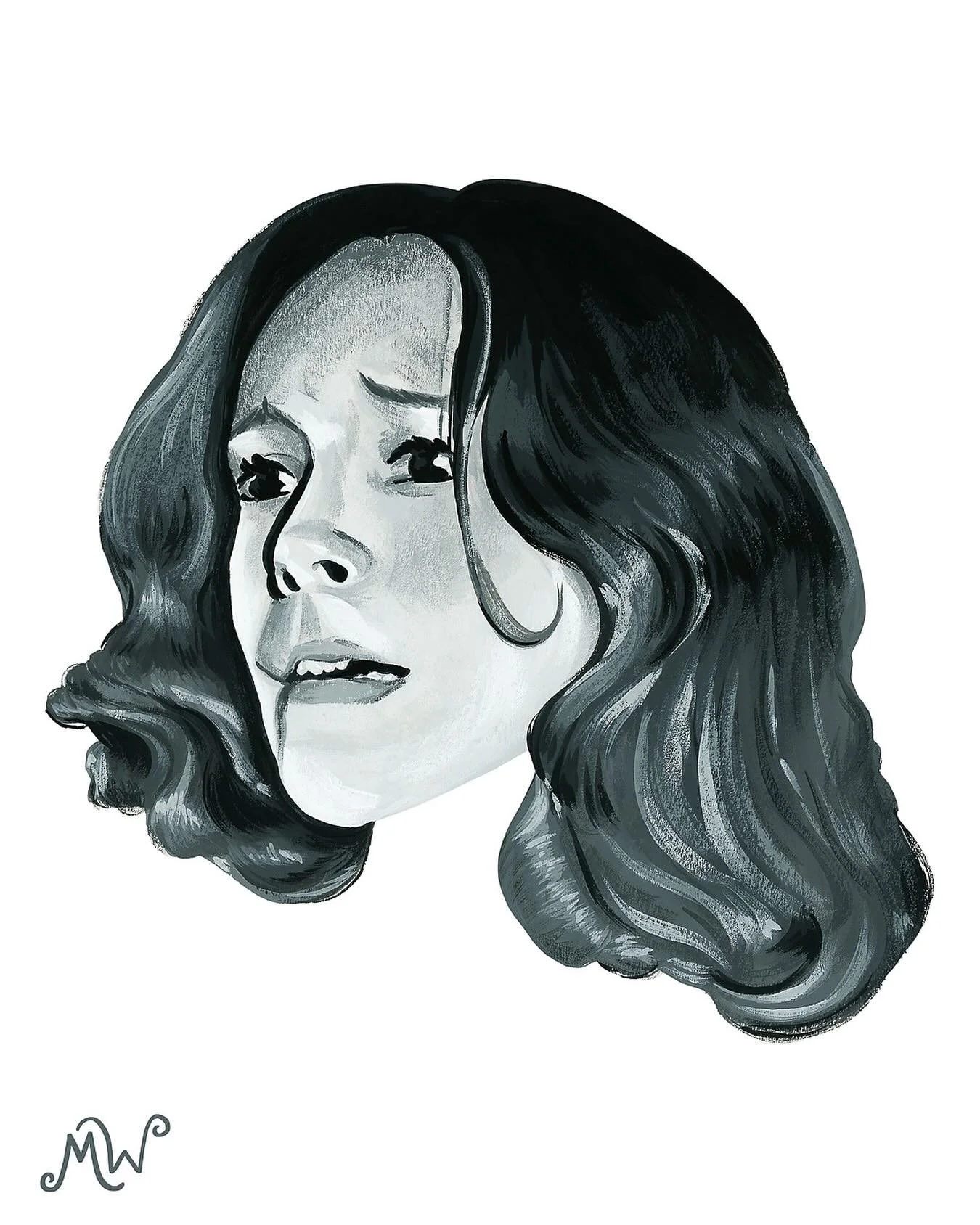 Was that the boogeyman? Every scream queen knows the answer 🎃 

Laurie Strode facing the night HE came home will forever make her an icon 

#art #artist #illustration #painting #gouache #gouachepainting #scream #slasher #horrorclassic #horror #hallo