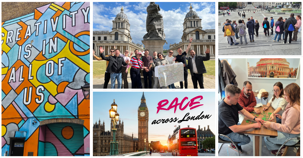RACE ACROSS LONDON: EXPERIENCE OVER CONTENT.