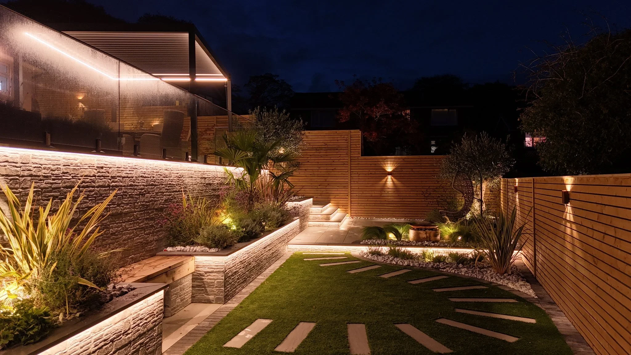 Raised Beds & Retaining Walls for Sloped Gardens | Stafford Landscaping ...