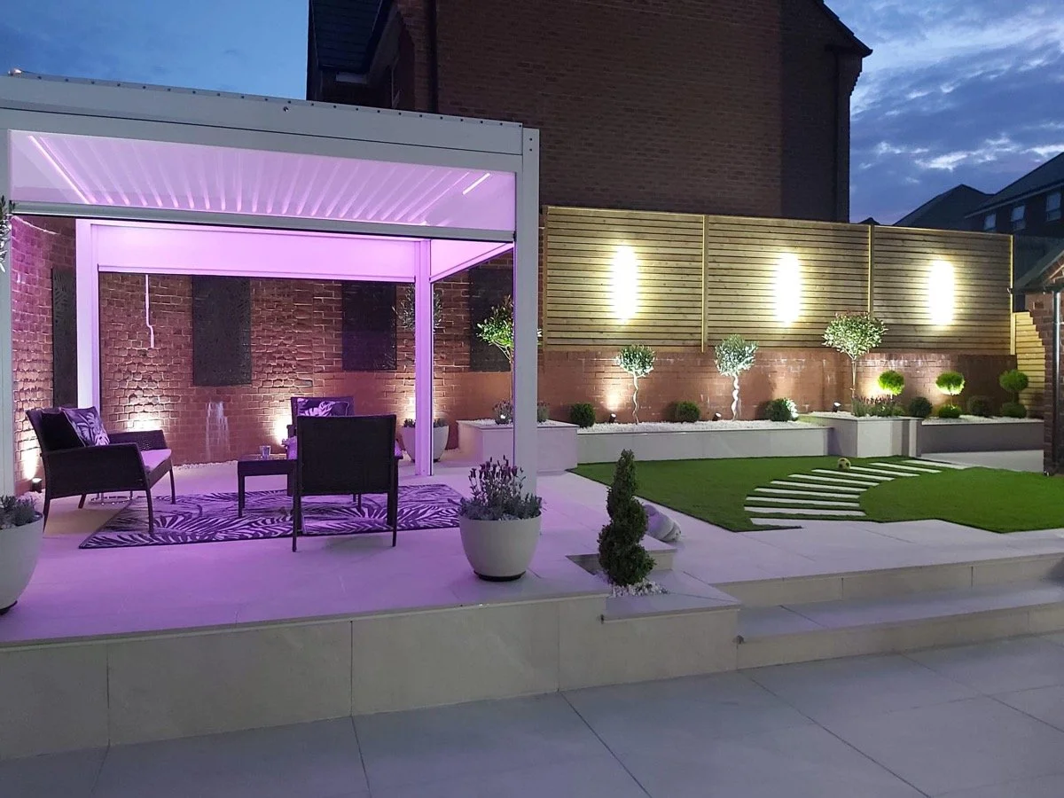 high quality luxury garden refurb