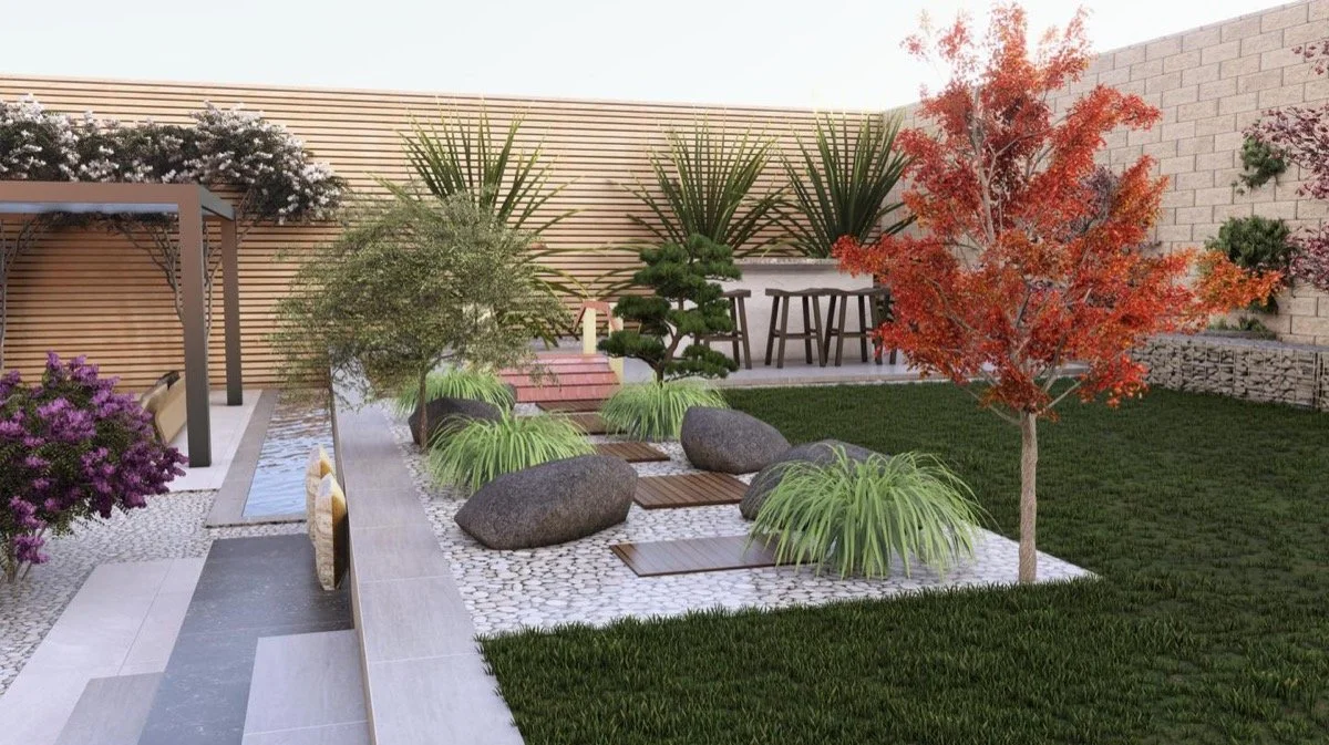 3 D garden design images