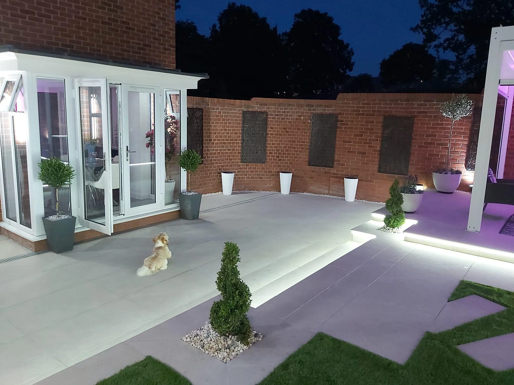 Beautiful patio design and construction for Staffordshire homes