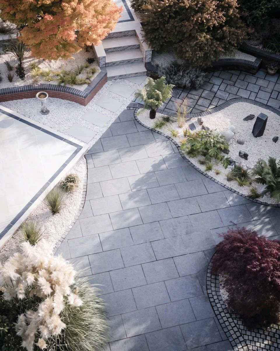 Professional garden landscaping by TC Fencing & Landscaping showcasing quality craftsmanship and detailed finishes.