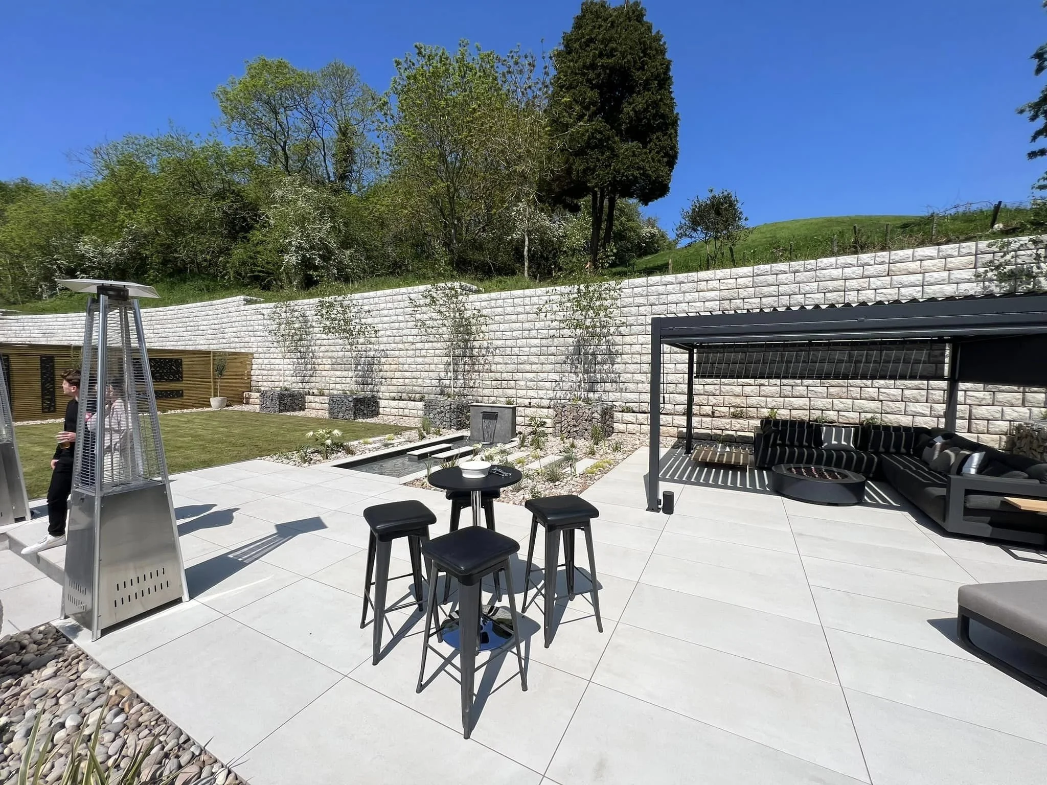 garden landscaping and Patio conversion landscaping near me