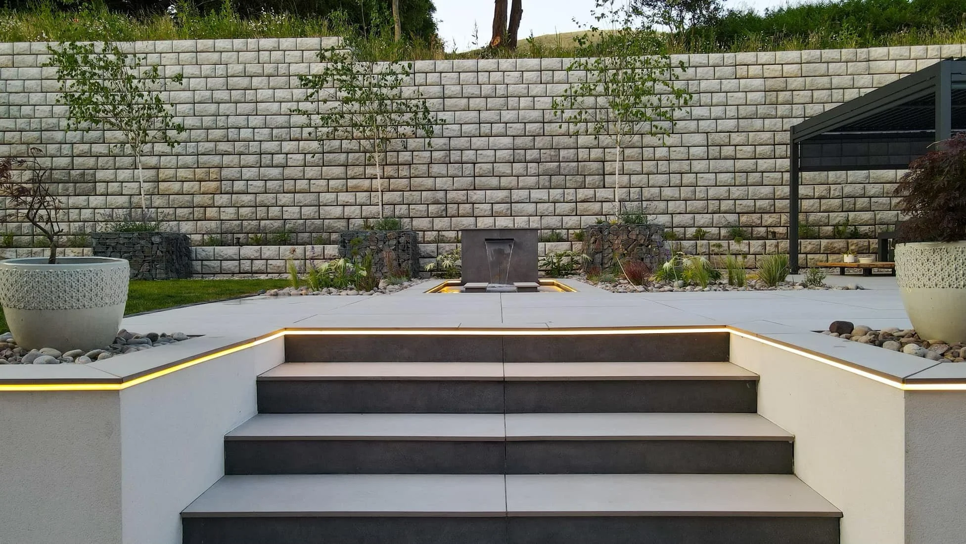 Seating nooks and cozy corners nestled within the landscape for moments of solitude.
