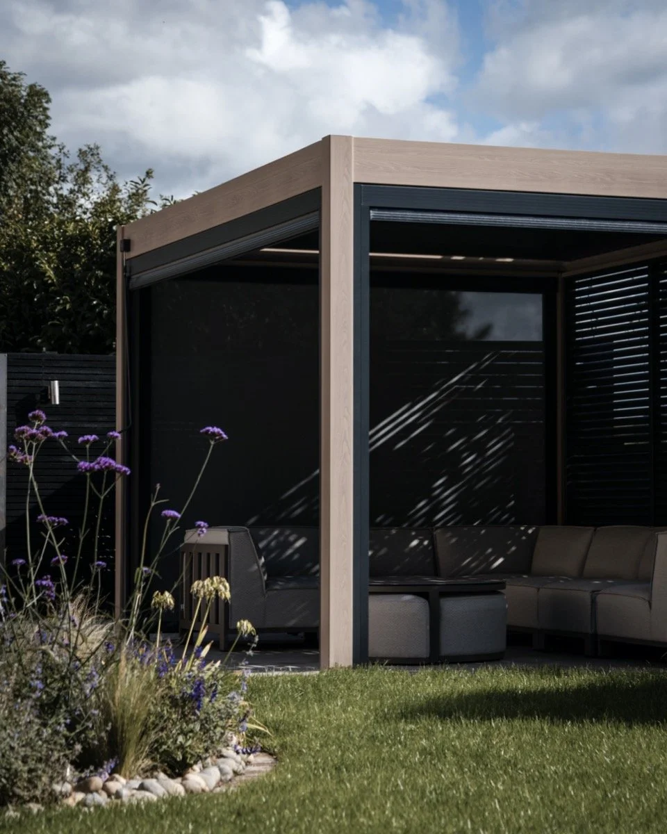 Tc fencing luxury garden project