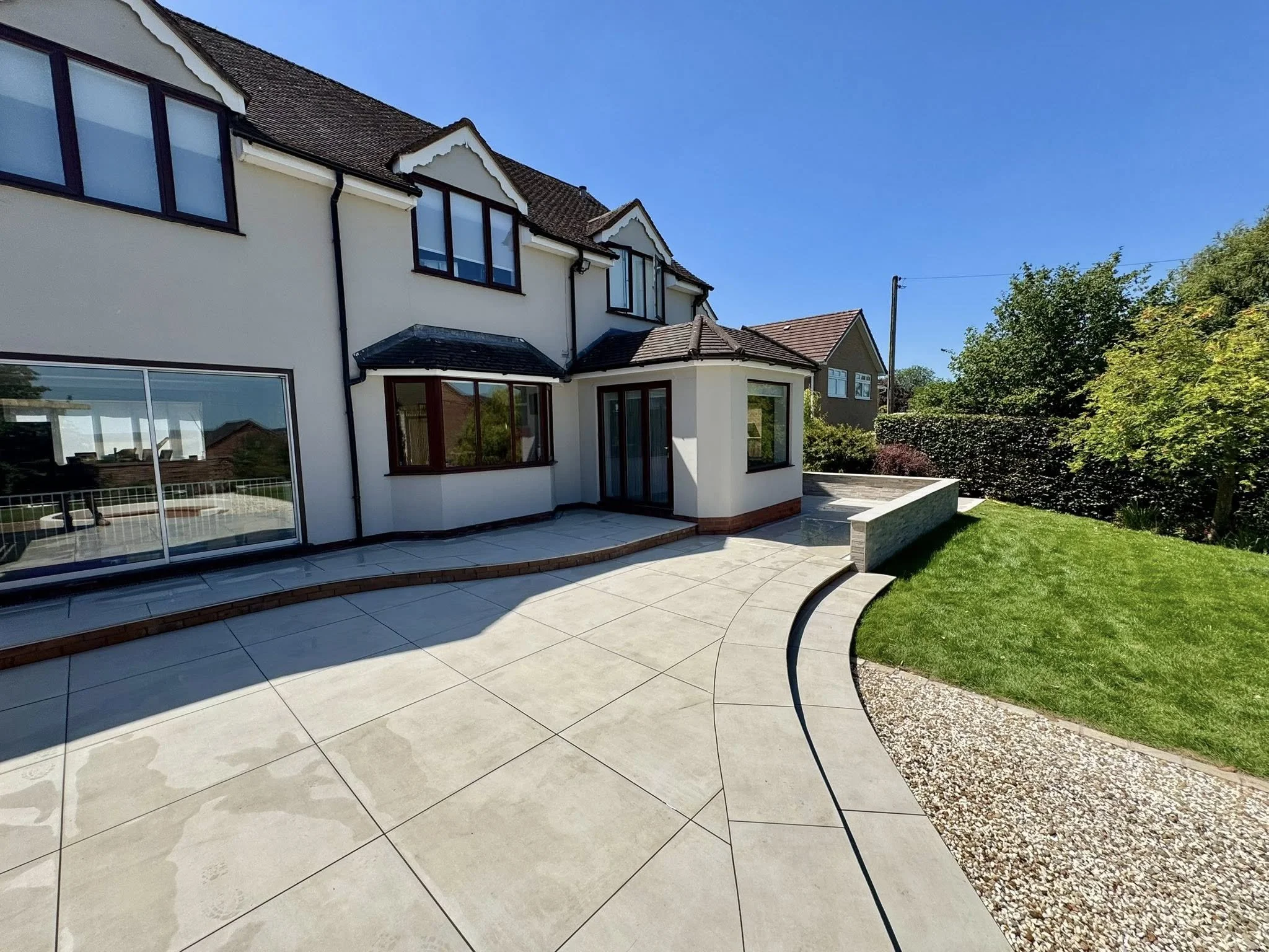 Stafford lawn care spring maintenance with fresh turf