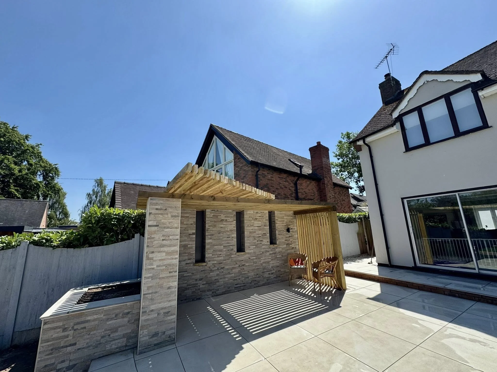 Timber side garden gate in Stafford