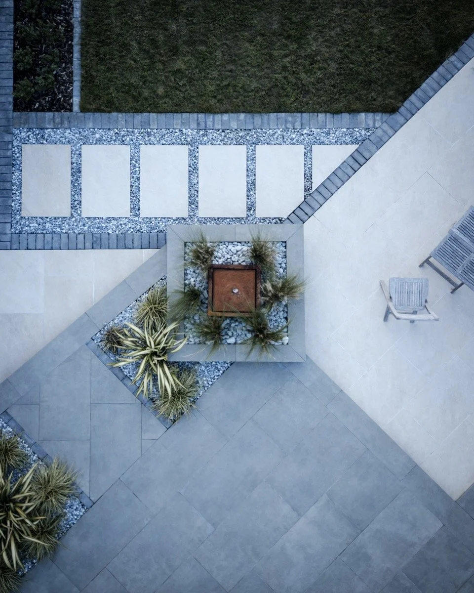 Bespoke garden transformation showcasing quality craftsmanship, modern design and attention to detail.