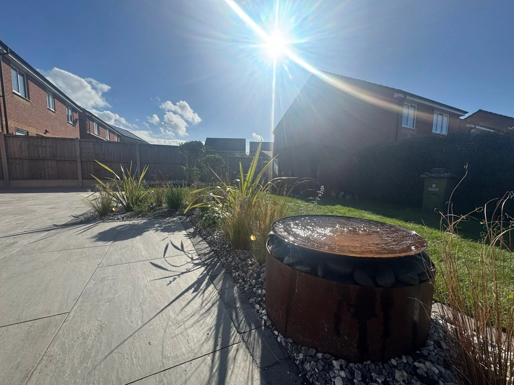 best time of year to landscape in Stafford