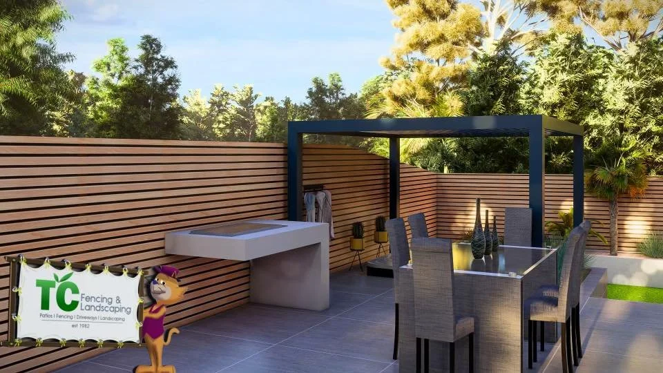 Stunning patio design perfect for outdoor entertaining and relaxation.