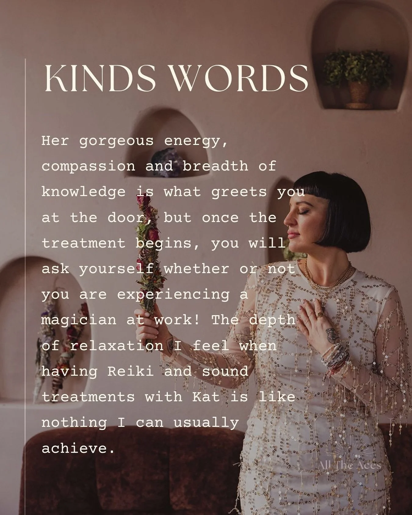 So humbled and grateful for the kindest words xx

#chooseyou #soundhealing #reikihealingenergy #turndownthenoise #alltheaces #soundbathhealing