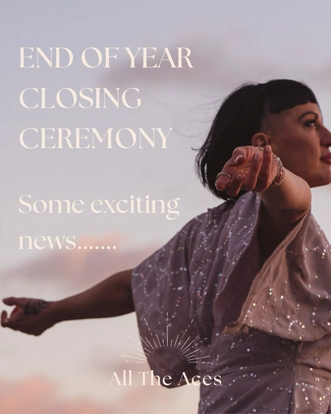 The End of Year Closing Ceremony has been met with so much love&hellip; and the response has been so wonderful . ✨
Both ceremonies filled quickly, and I&rsquo;ve felt such a pull to make space for everyone who&rsquo;s been wanting to mark the end of 
