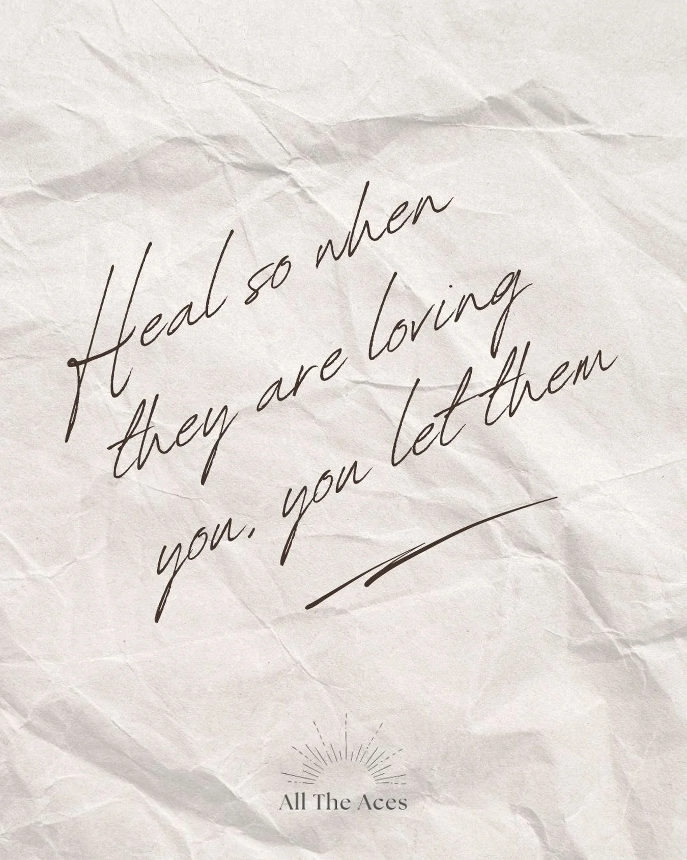 The pushing them away because you&rsquo;re questioning everything, why they&rsquo;re there, why they haven&rsquo;t left yet, why they&rsquo;re even with you..? 

The sabotage because being loved fully for all of you is suffocating and confusing and d