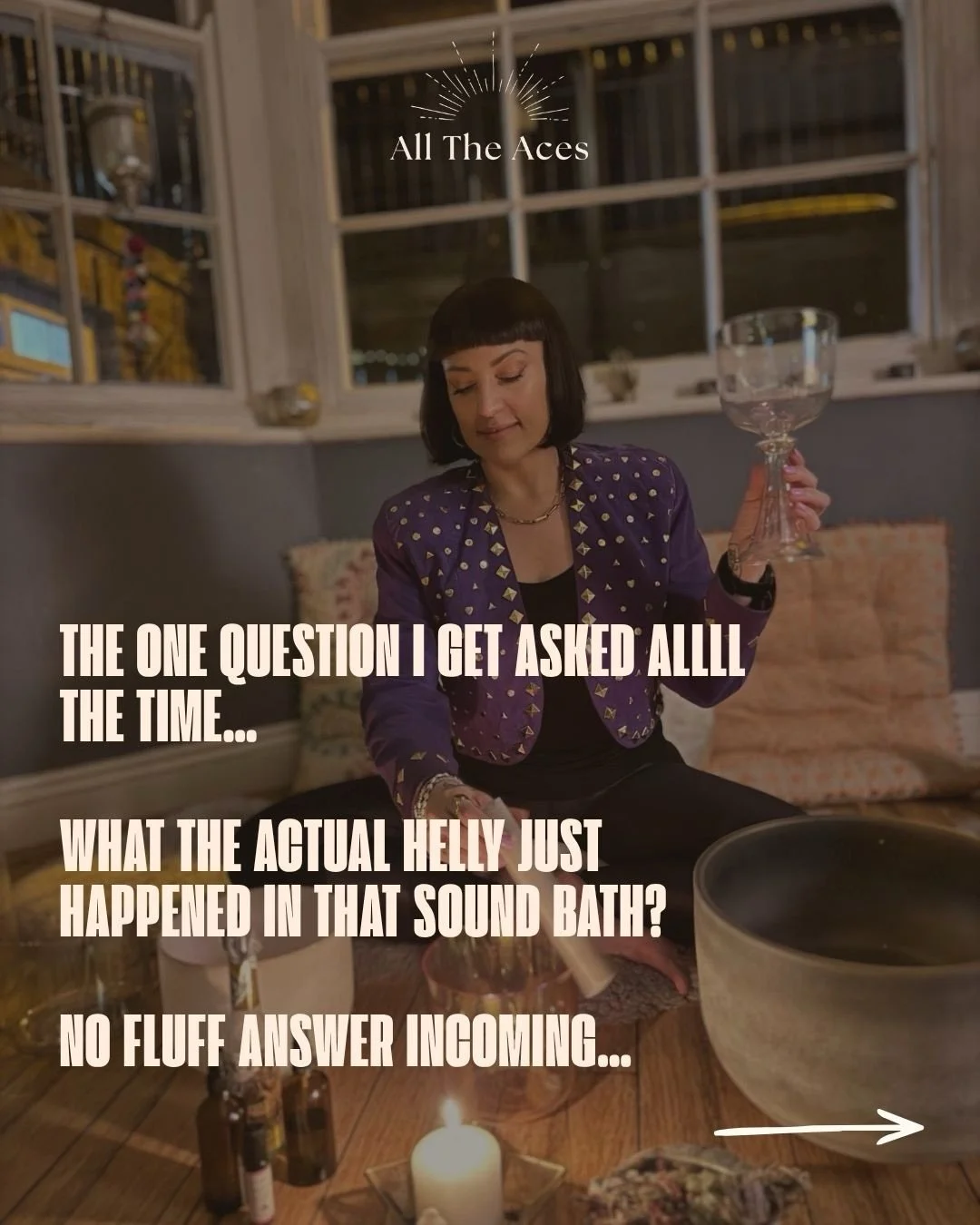 You asked&hellip; (a lot 🫶)

&ldquo;What actually happens in a soundbath?&rdquo;

So here it is &hellip;
Not the soft version.
Not the floaty version.

Your body is constantly scanning for rhythm, tone, safety.

When it finds it&hellip; it responds.