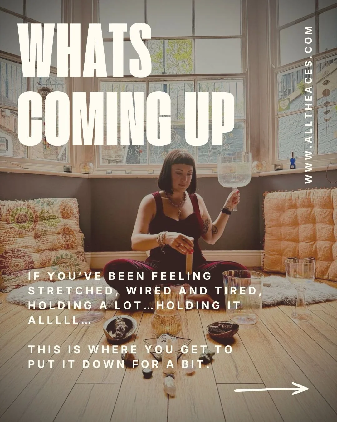 I&rsquo;ve got some really beautiful offerings in the most incredible spaces coming up&hellip; and I am so excited to share them with you

Different ways to land. 

Different ways to soften. 

Different ways to come back to yourself. 

With &hellip; 