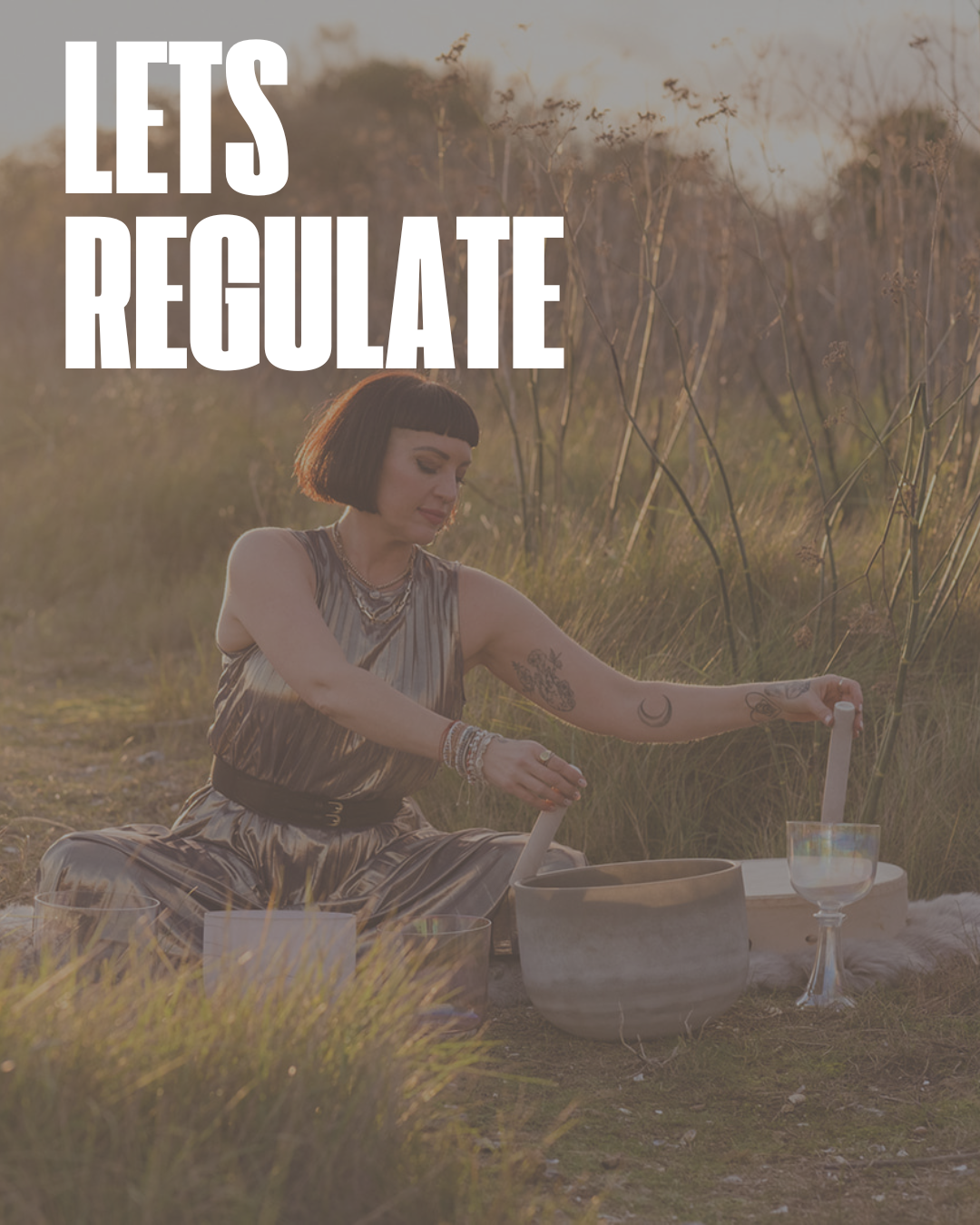 Lets Regulate - Soundbath Session at Haxby Flower Meadow