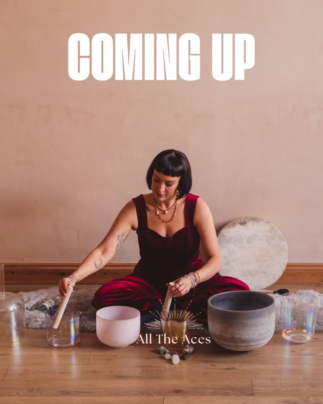 A little drop of dates for you to come lay it all down, full body exhale, drenched in sound , wrapped in reiki ✨🌸🙌🪩💕

🎟️ 🔗 at the top x