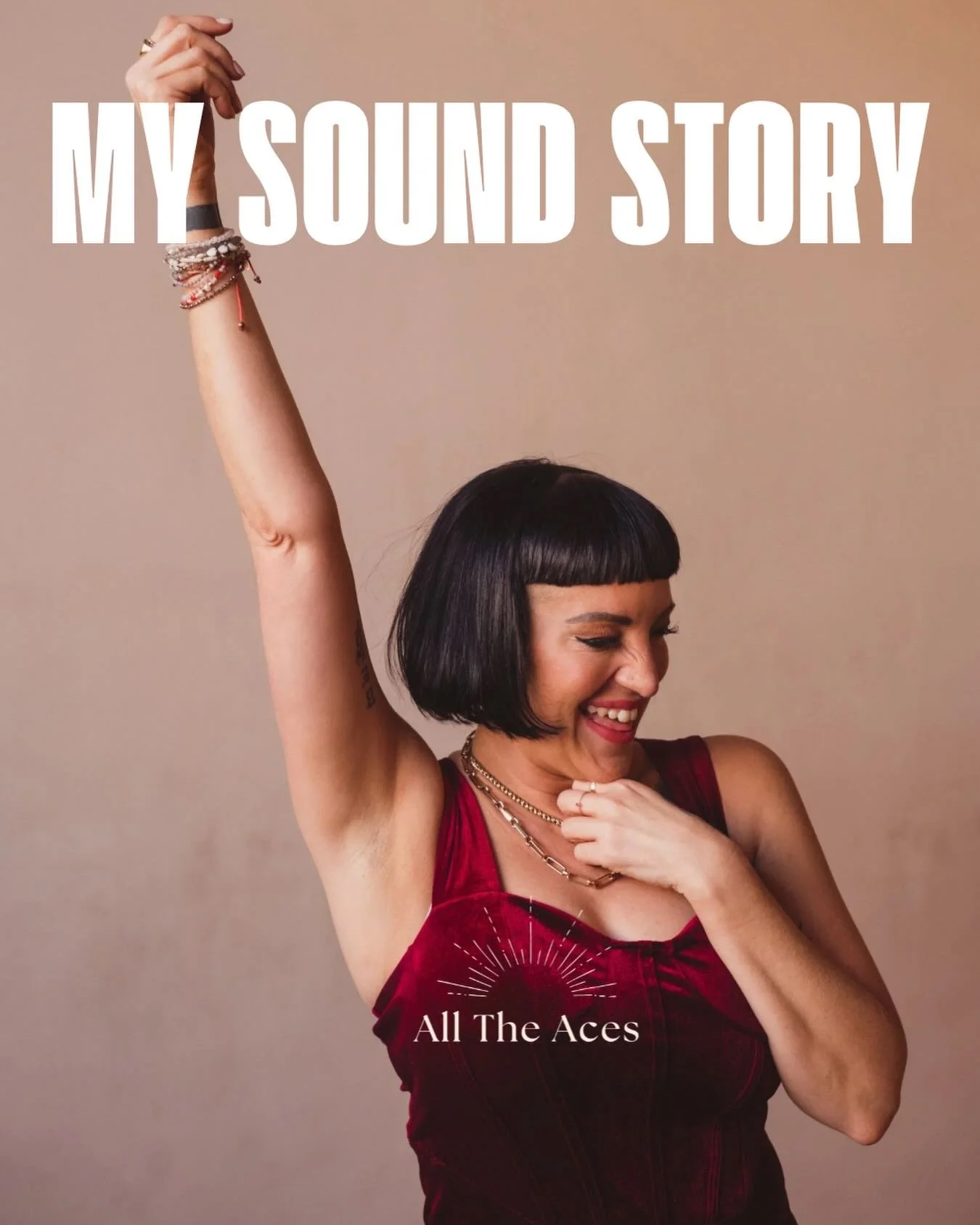 I&rsquo;ve been thinking about how to share this for a while.

My story with sound isn&rsquo;t neat.

It starts in a loud house.
Music always on blended with a lot of loud voices. 
Me, in the mix, disappearing. 

I was the quiet one.
Or at least that