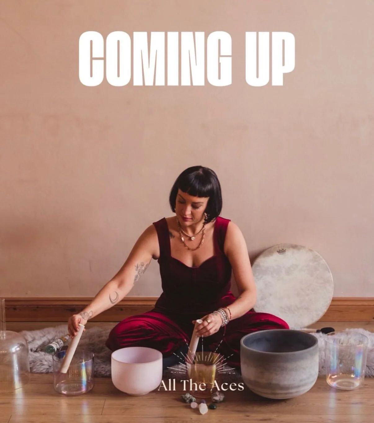 Eyyyy let&rsquo;s goooo&hellip;

No where else to be and nothing else to do. 

Switch off the noise turn up the sound

See you soon beauties 🫶🤍✨

 🎟️ www.alltheaces.co.uk