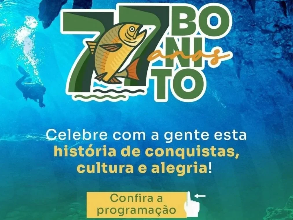 Aniversário de Bonito/MS - 77 anos