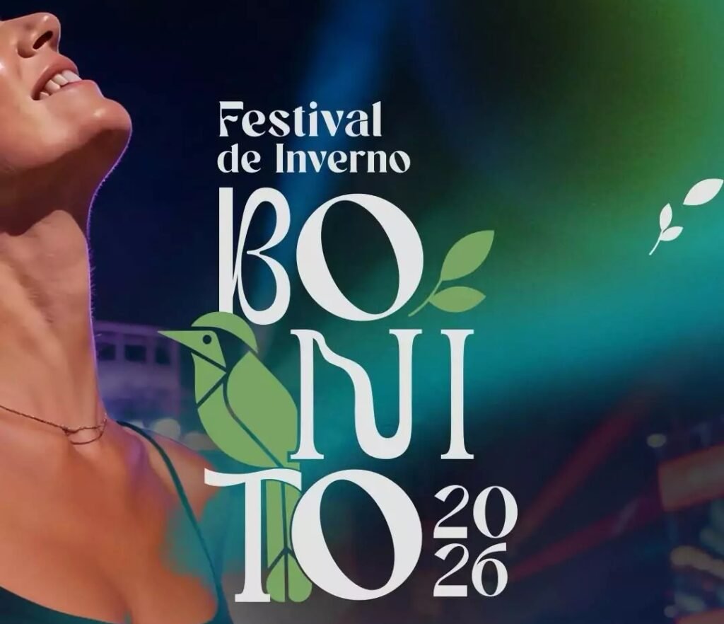 Festival de Inverno de Bonito 2026 reúne grandes shows e celebra a cultura de Mato Grosso do Sul