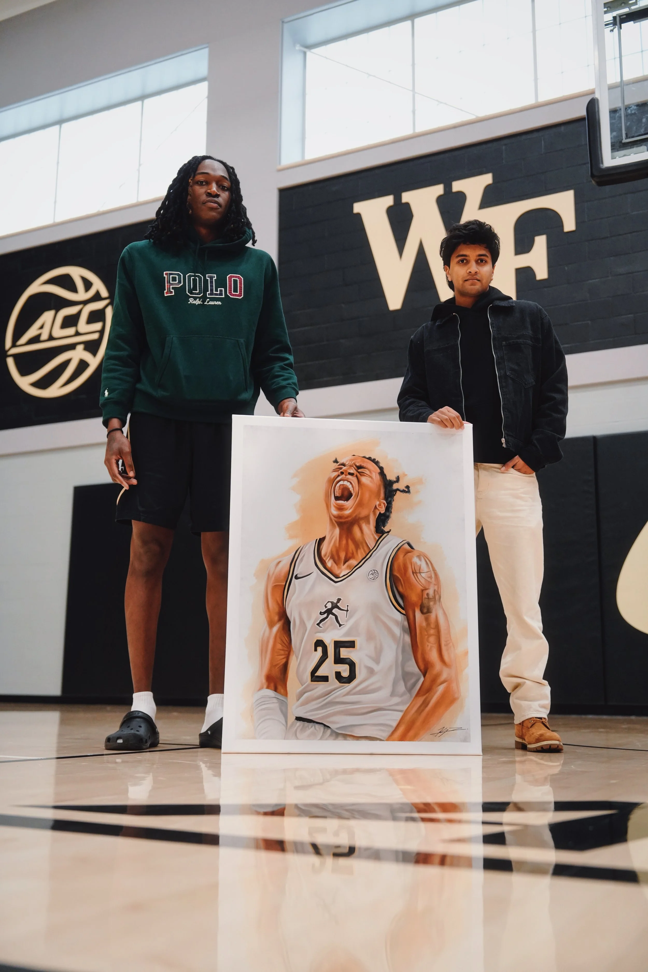 Patel, Kyan . Tre Spillers, 2025 
Oil on Canvas 30in. x 36in.