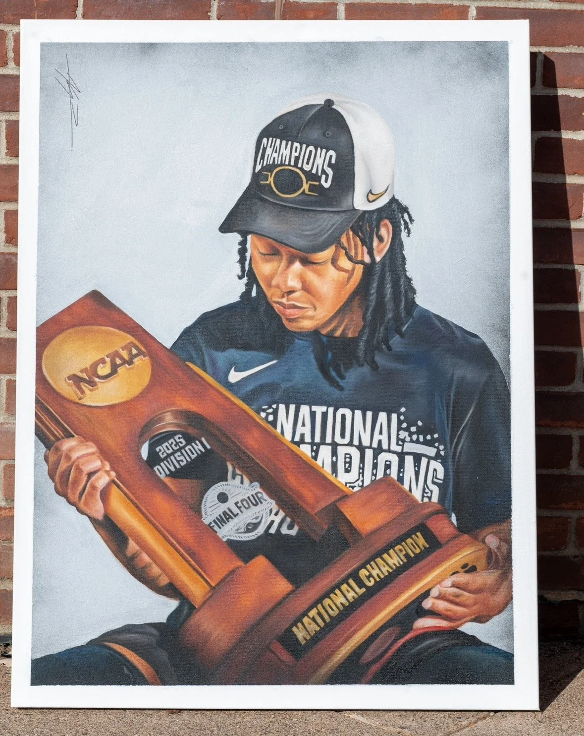 Patel, Kyan . KK Arnold, 2025 
Oil on Canvas 30in. x 36in.