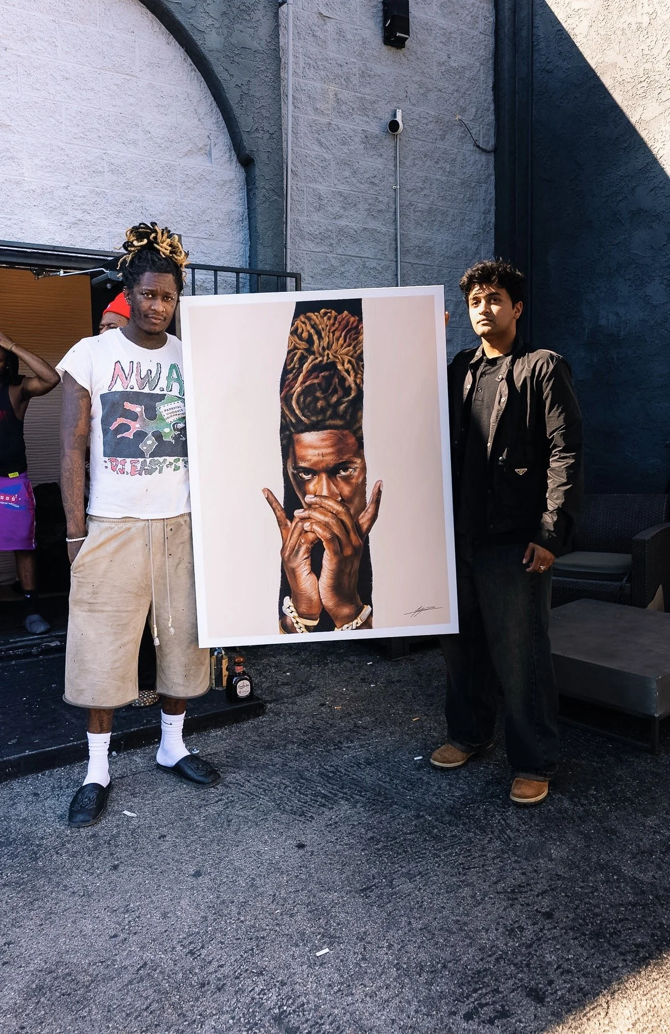 Patel, Kyan . Young Thug, 2026
Oil on Canvas 48in. x 36in.
