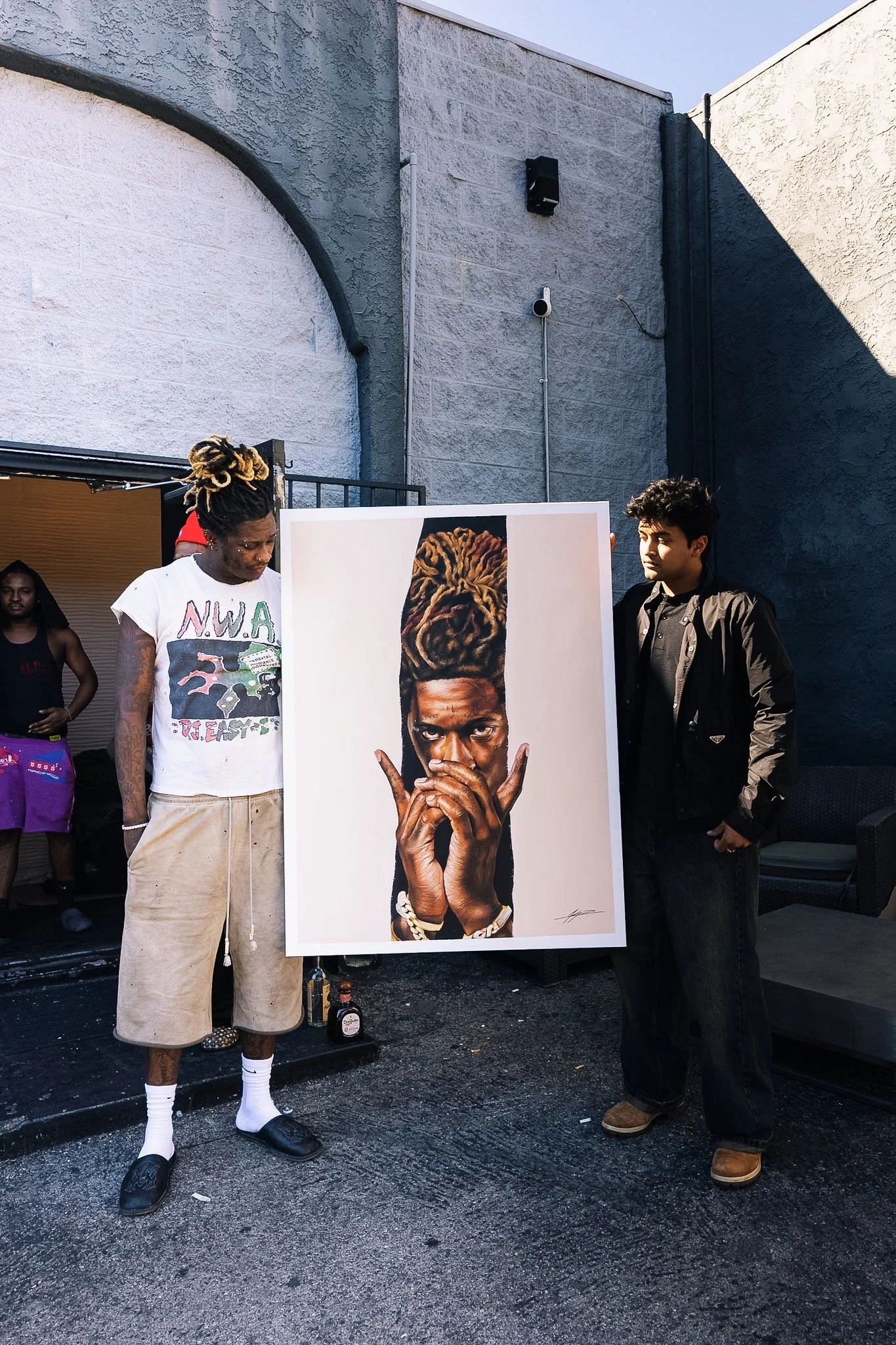 Patel, Kyan . Young Thug, 2026
Oil on Canvas 48in. x 36in.