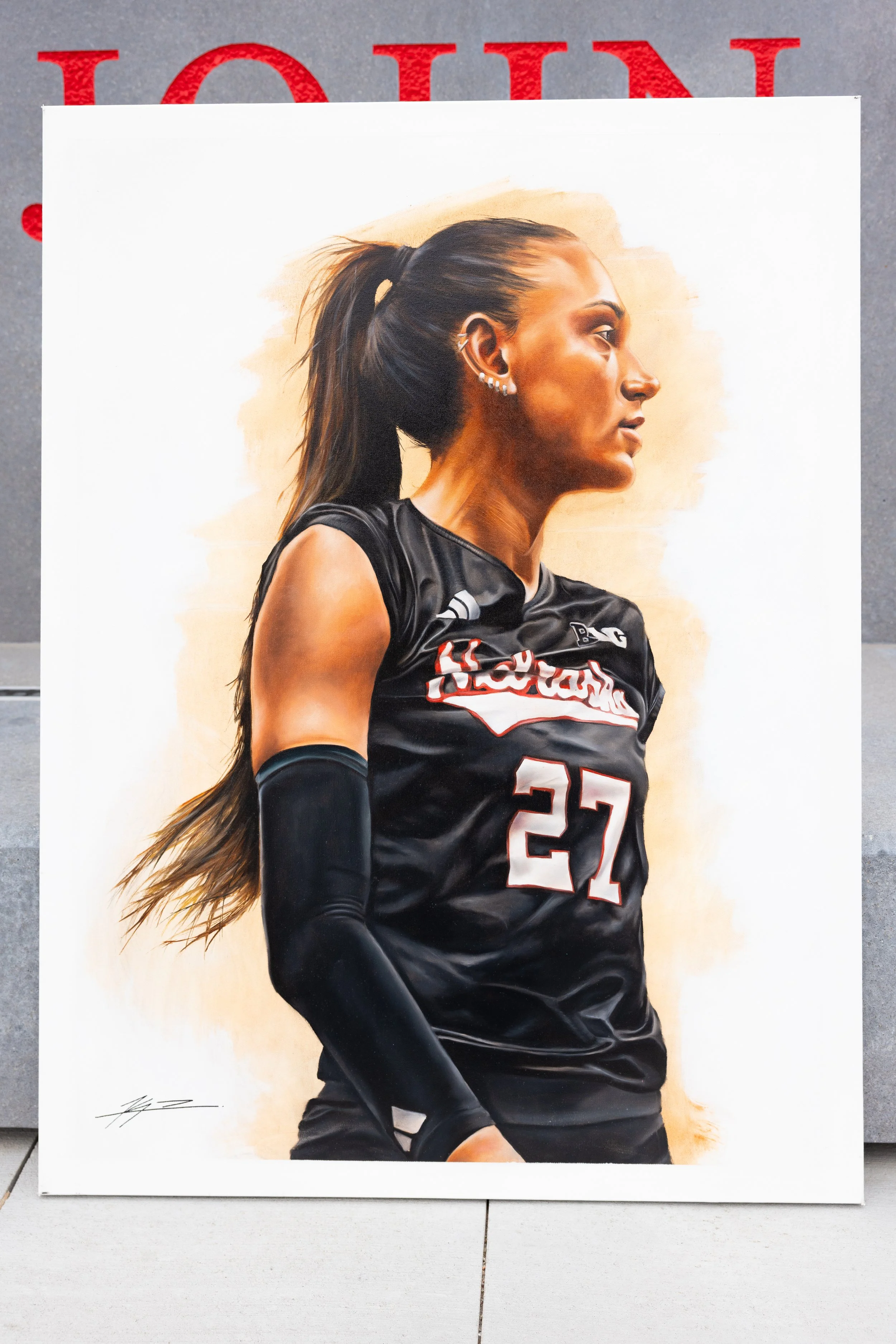 Patel, Kyan . Harper Murray, 2026
Oil on Canvas 48in. x 36in.