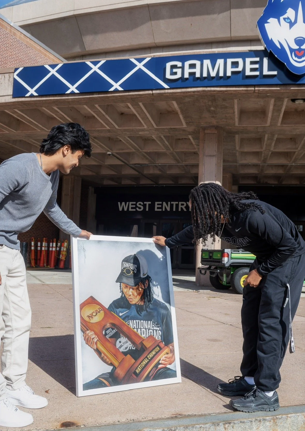 Patel, Kyan . KK Arnold, 2025 
Oil on Canvas 30in. x 36in.