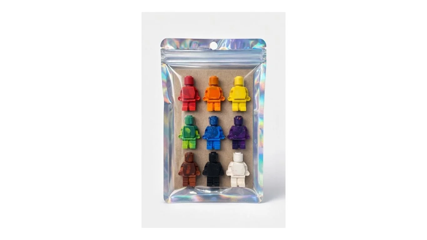 Lego Rainbow Crayons