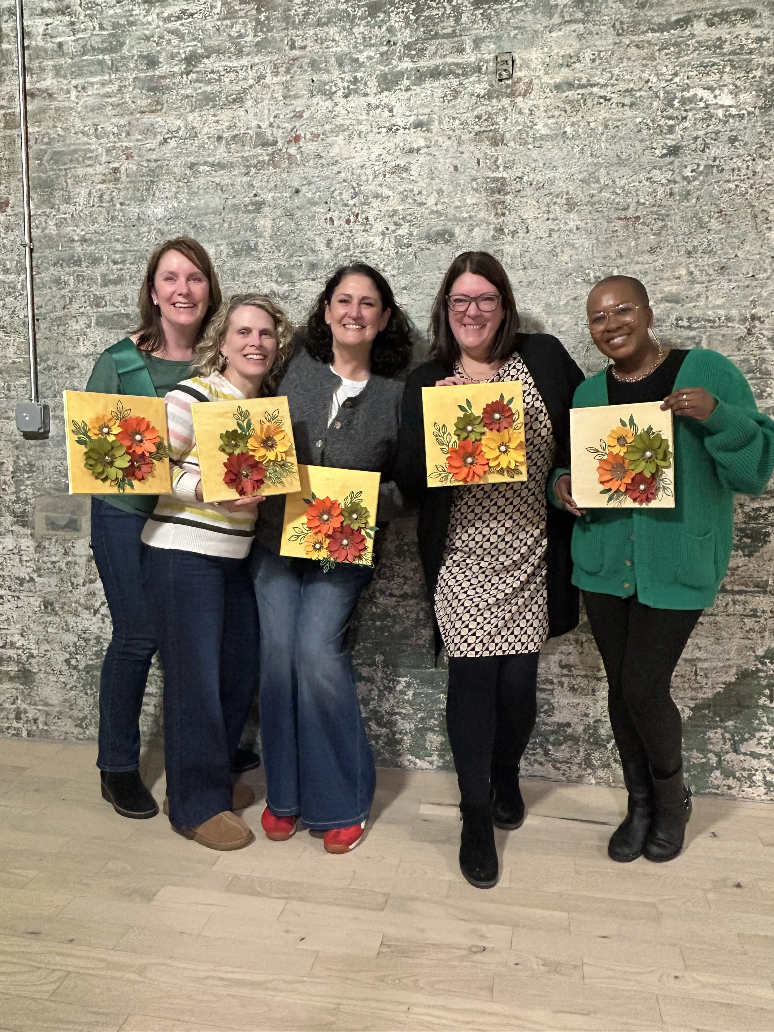 🌸 Petals &amp; Pour: Valentine’s Edition - Paper Flower Workshop