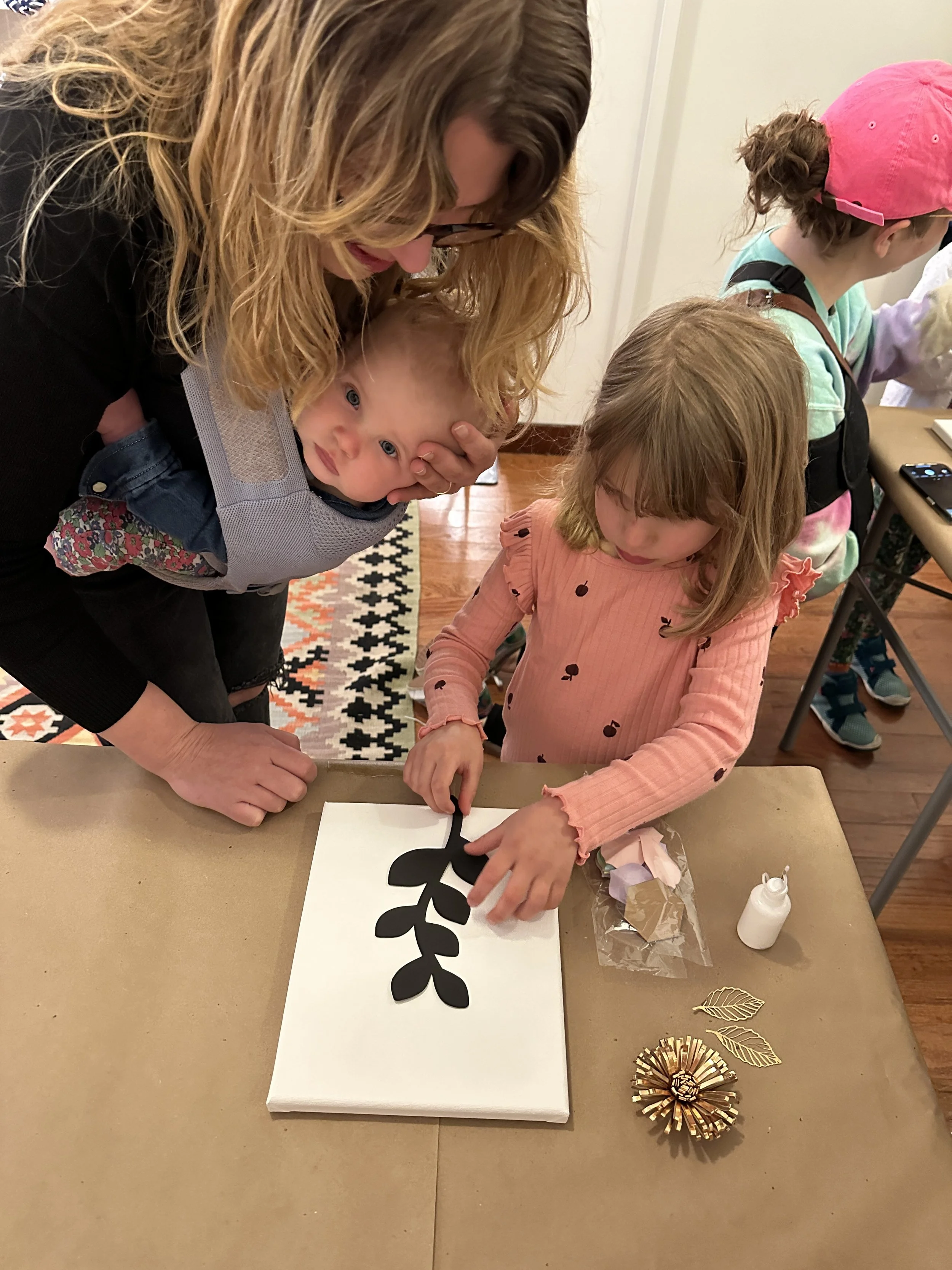 Gather & Bloom:  A Young Makers Atelier Family Workshop