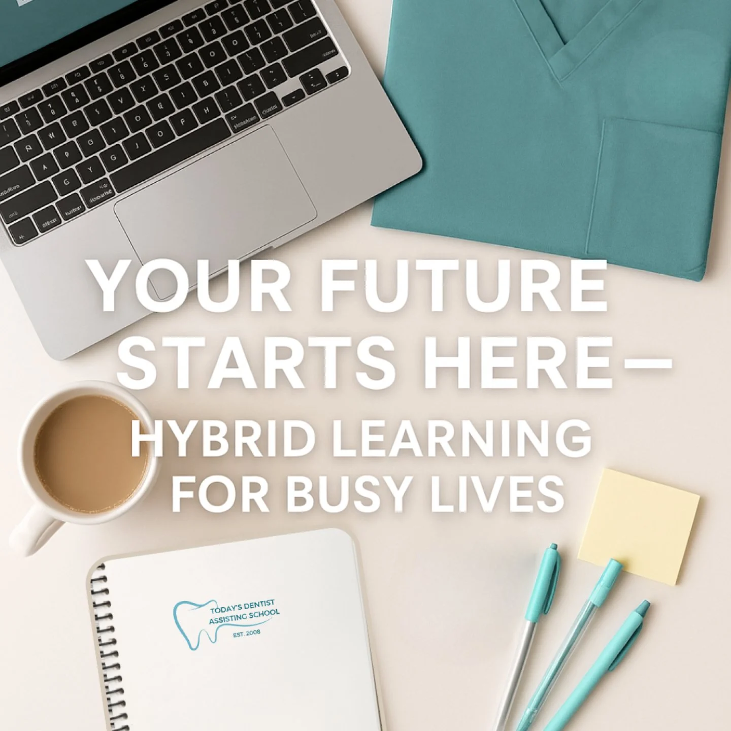-NOW ENROLLING-
 Our winter session begins January 10th. 

Passion meets flexibility. See how hybrid learning with Today&rsquo;s Dentist fits into your busy lifestyle and sets your career in motion.

#Dentalassistant #dentalassistingschool #newcareer