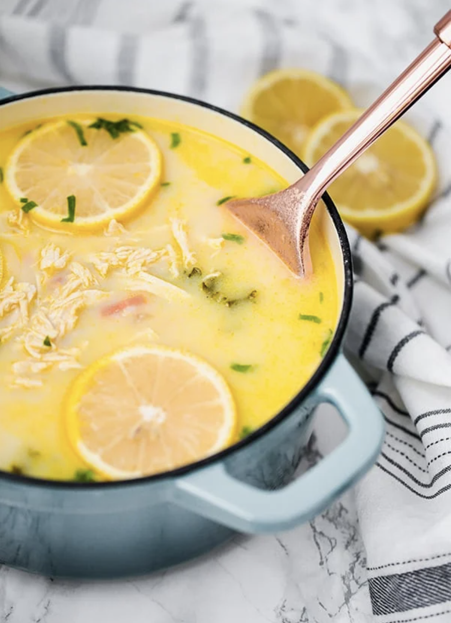 Greek Lemon Chicken Soup