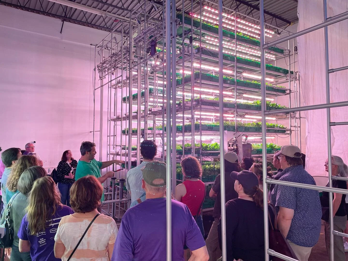 We loved having our community at the farm today! 🥬💚
Next tour date: June 4, 2023 1-2 pm 
Area2farms.com/farm-tour