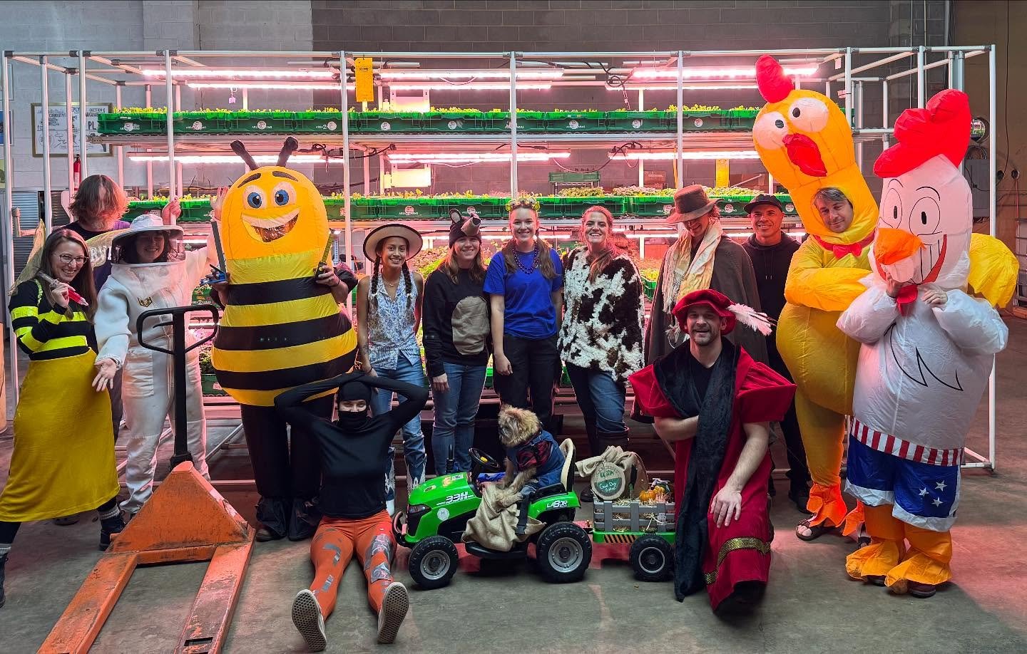 Happy Halloween from your farmers 🌿🎃🌽