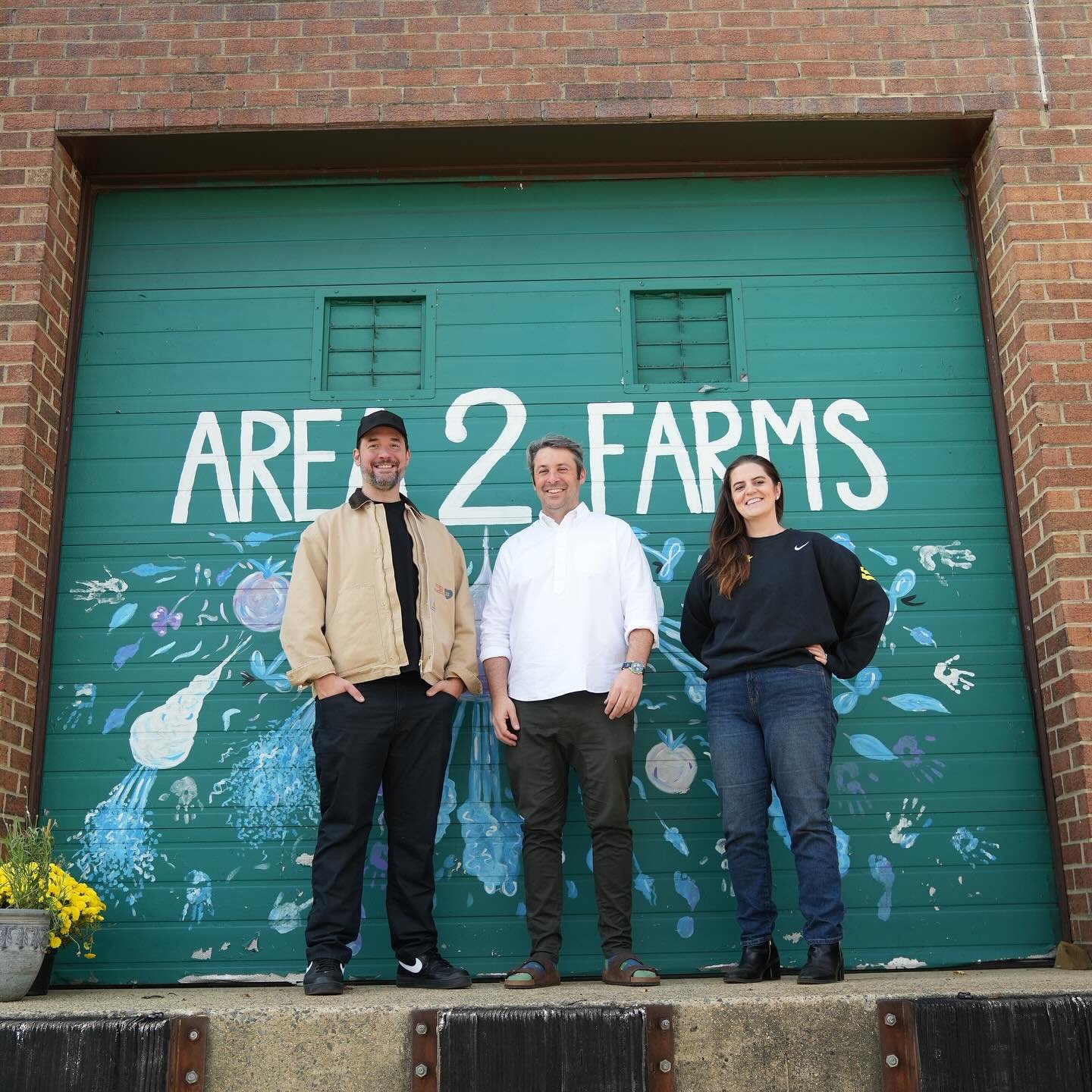 Behind every farmer is a farmer.